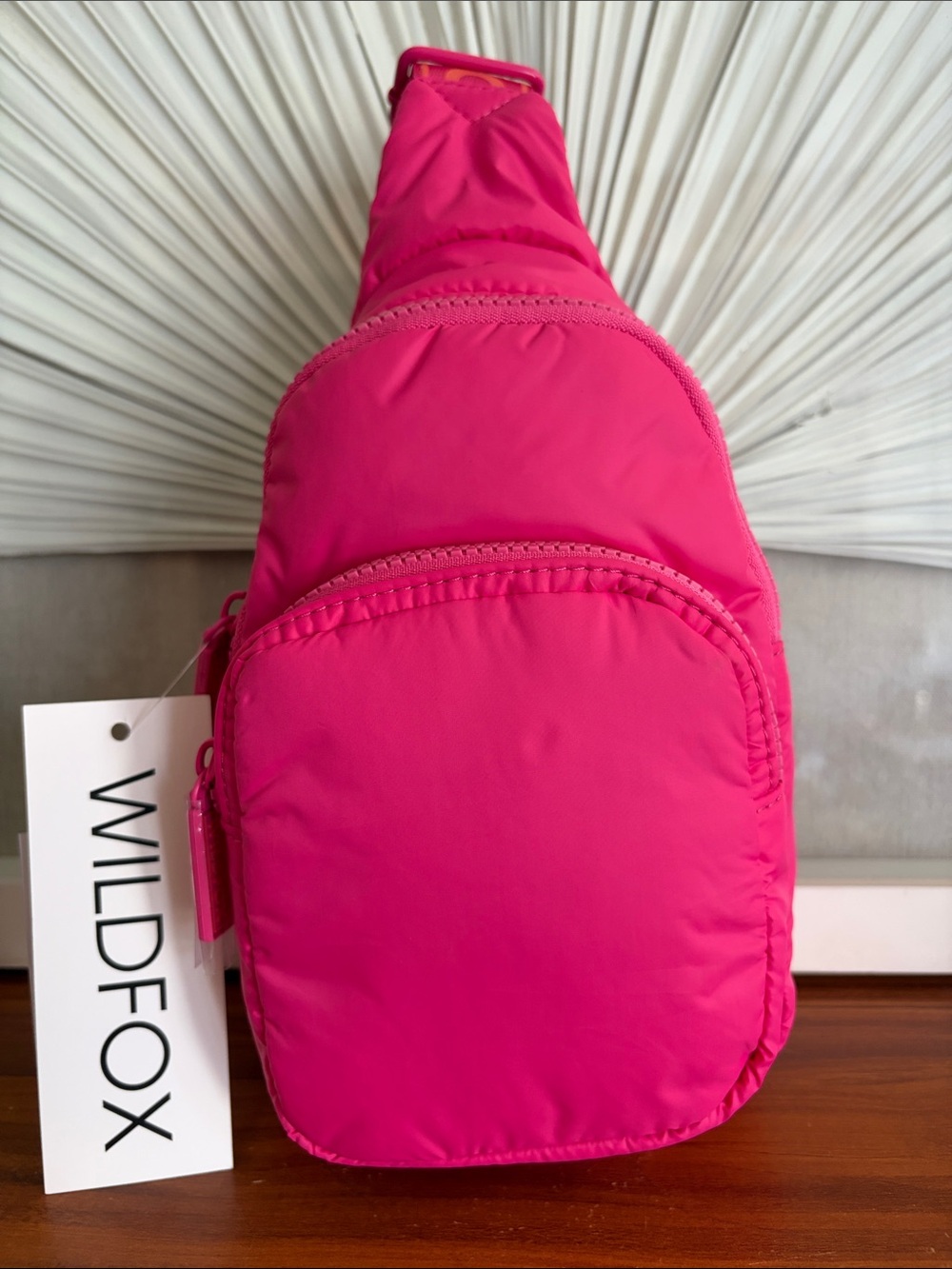 Wildfox Vibrant Pink Crossbody Sling Bag